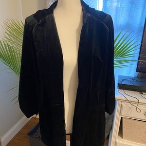 Velvet blazer NWT